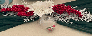 Christmas Bauble Table Decoration