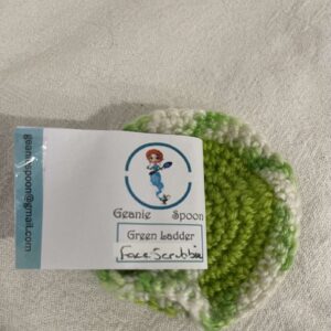 Green Ladder Face Scrubby