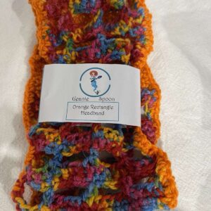 Orange Rectangle Heanbandz