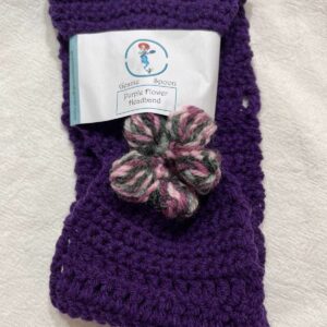 Purple Flower Headbandz